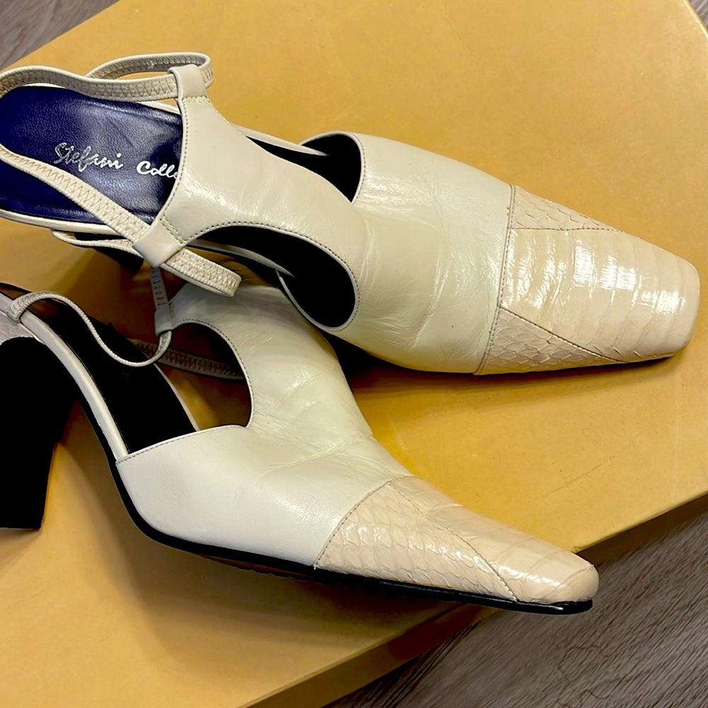 Off White Stefani Collection- great condition. Size 10
